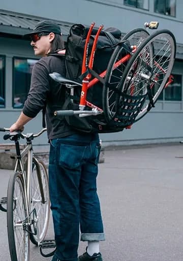 Officieel beeld bij fietsrugzakken op Santafixie.nl