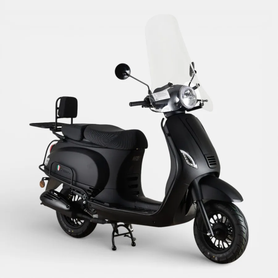 Senzo RivaLux Special Matzwart bij Voordeelscooters.nl