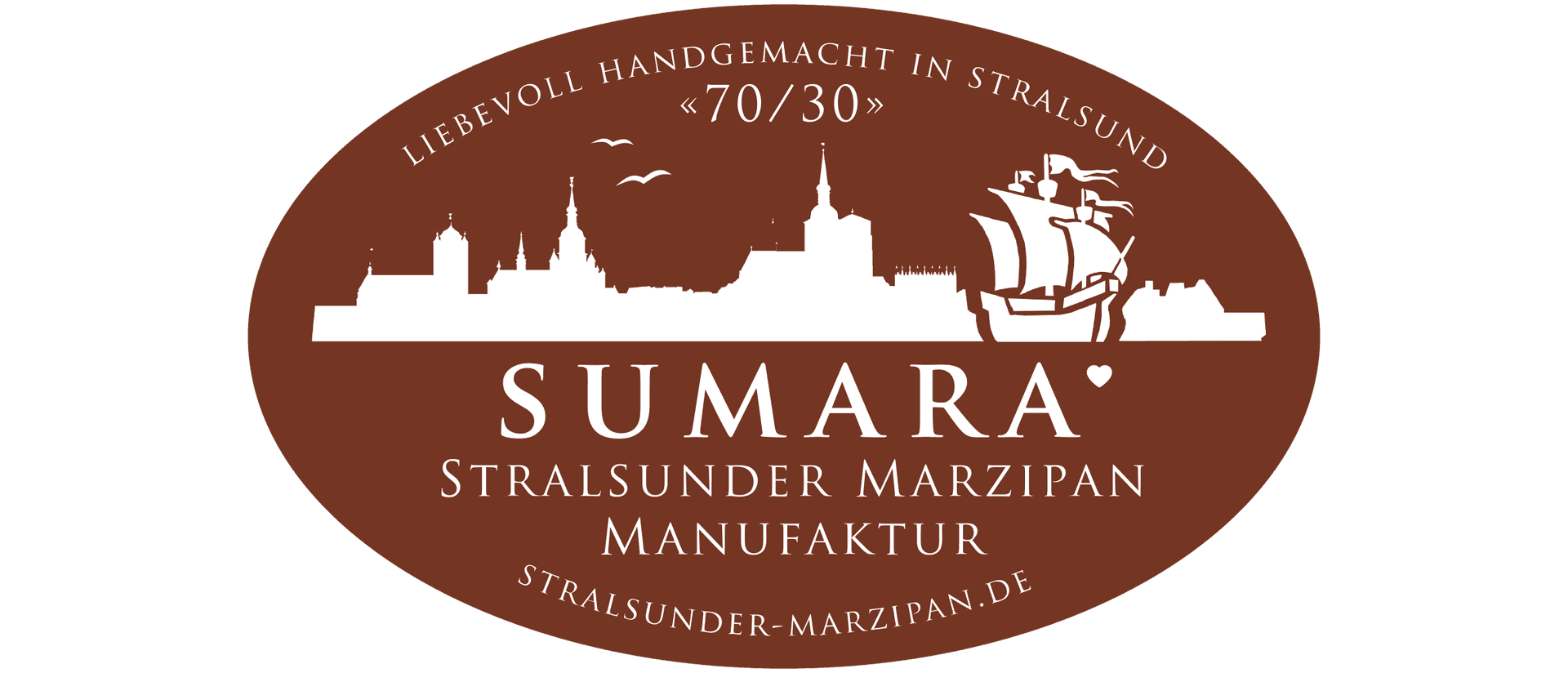 SUMARA - Stralsunder Marzipan Manufaktur Logo
