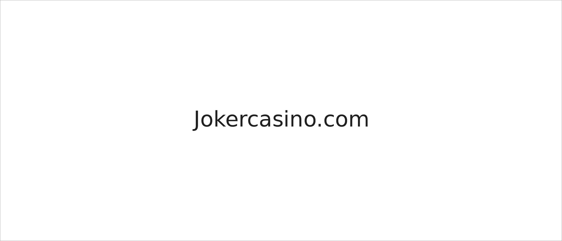 Jokercasino.com logo