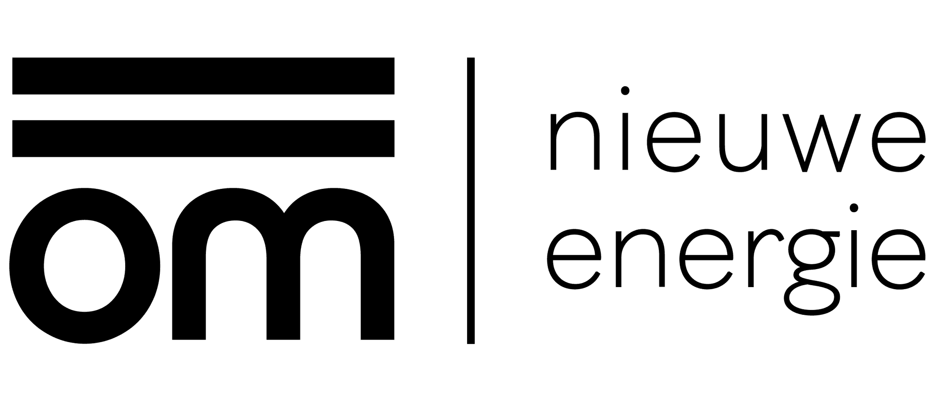 om | nieuwe energie logo