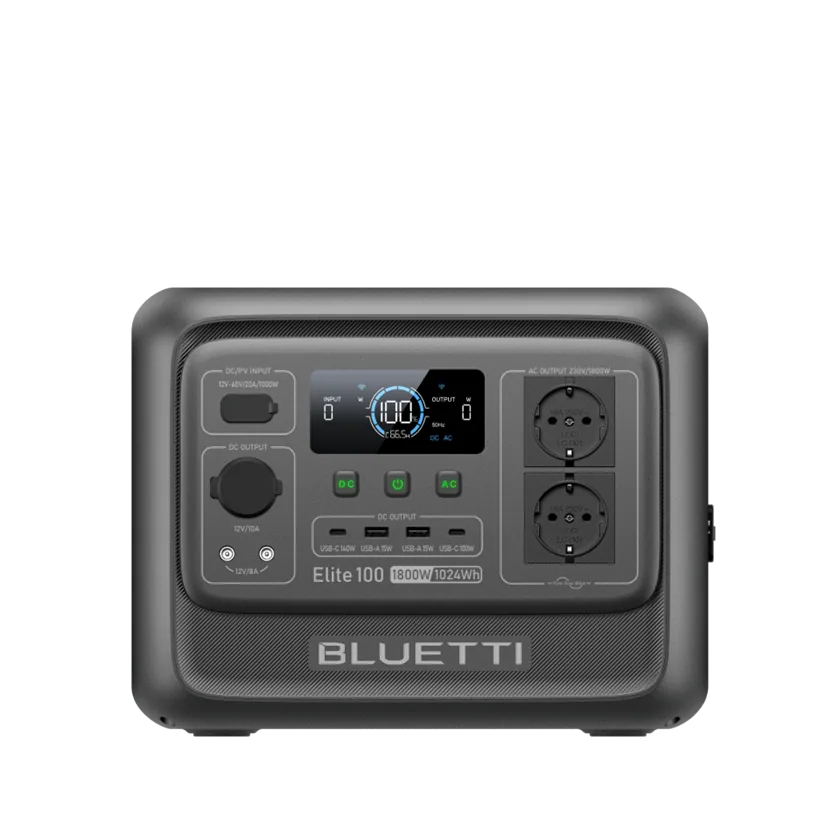 BLUETTI Elite 100 V2 op de officiële webshop