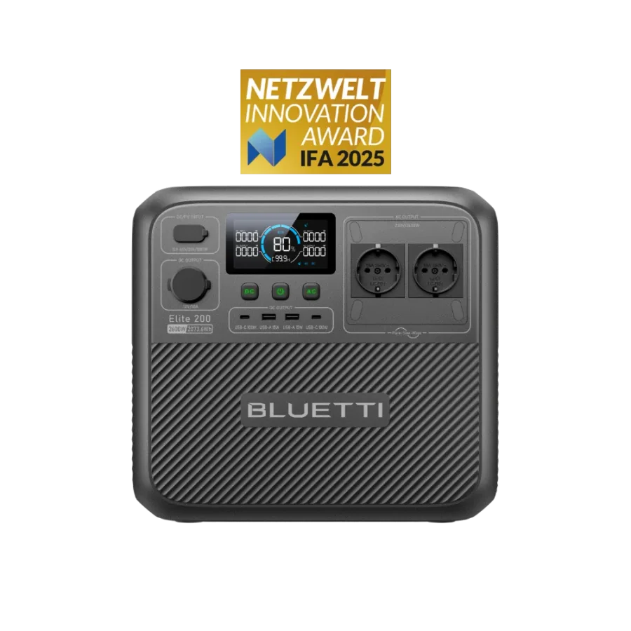 BLUETTI Elite 200 V2 op de officiële webshop