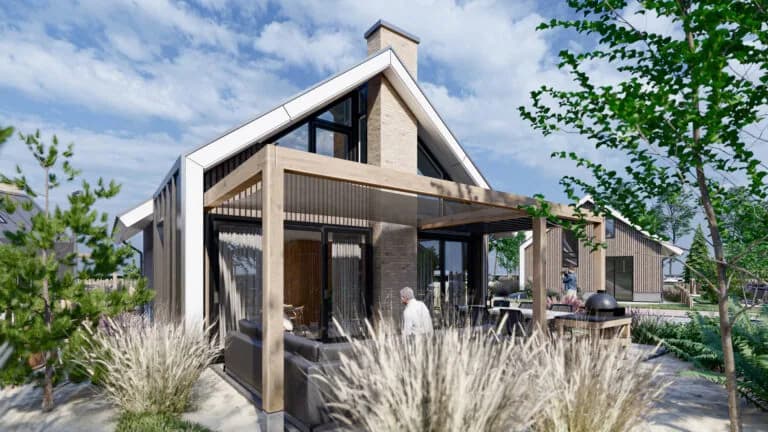 Duinvilla op Texel op een officieel woningbeeld van EuroParcs