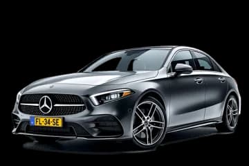 Mercedes A-Klasse op de officiële website van FinancialLease.nl