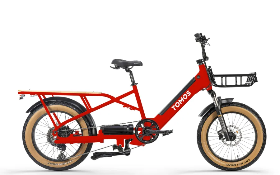 Tomos ET 02 E-Cargo Fat 2-longtail bij Profibike.nl