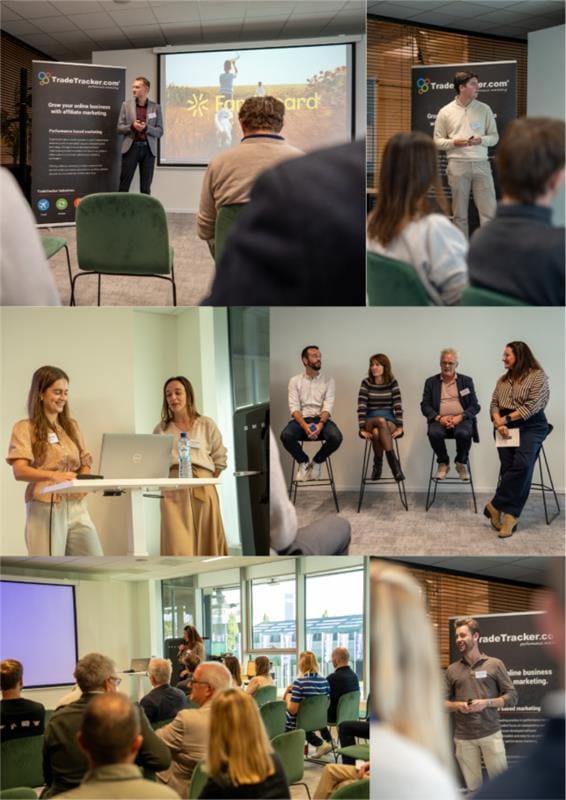 Shopping event TradeTracker BE